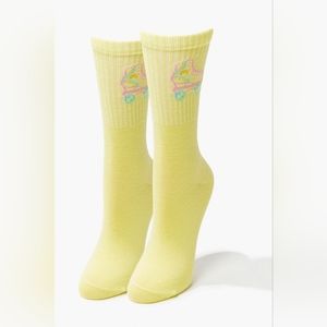 Moxi Skates Graphic Crew Socks